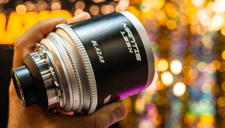 Anuncian la serie de lentes anamórficas ligeras de fotograma completo BLAZAR Manti