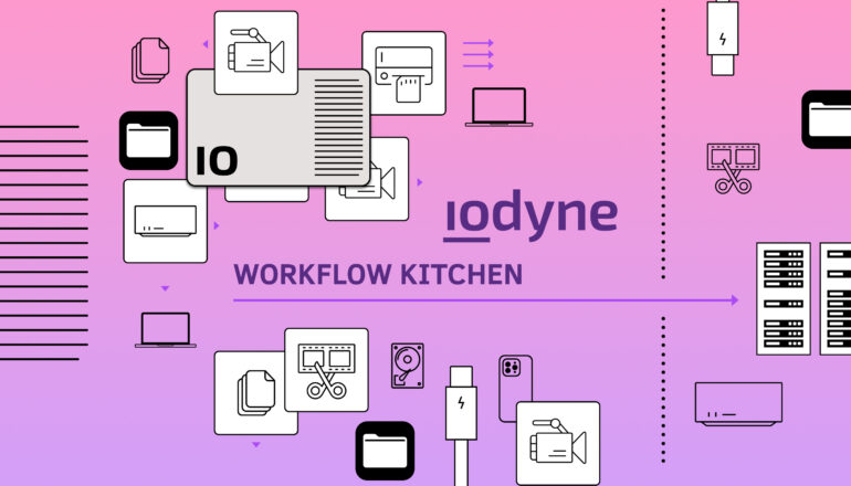 Iniciativa Workflow Kitchen de iodyne en la NAB 2025 - Iniciativa educativa para la posproducción